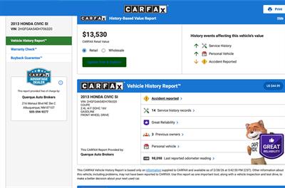 2013 Honda Civic Si   - Photo 2 - Albuquerque, NM 87107