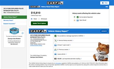 2019 Ford Explorer Police Interceptor Utilit   - Photo 2 - Albuquerque, NM 87107