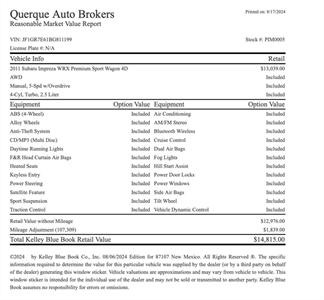 2011 Subaru Impreza WRX   - Photo 16 - Albuquerque, NM 87107