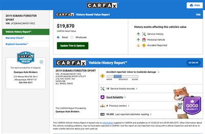 2019 Subaru Forester Sport   - Photo 14 - Albuquerque, NM 87107