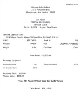 2019 Subaru Forester Sport   - Photo 2 - Albuquerque, NM 87107