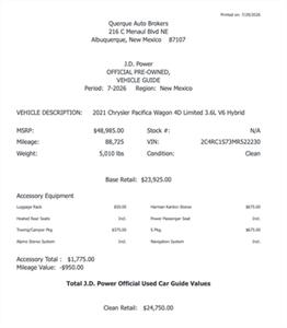 2021 Chrysler Pacifica Limited - Photo 4 - Albuquerque, NM 87107