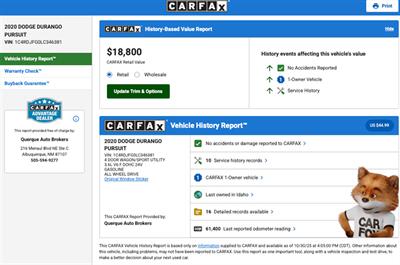 2020 Dodge Durango Pursuit   - Photo 6 - Albuquerque, NM 87107