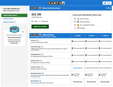 2019 GMC Canyon SLE   - Photo 2 - Albuquerque, NM 87107