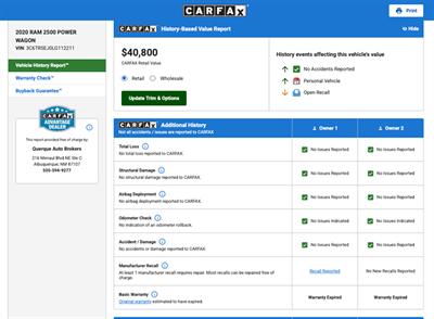 2020 RAM Ram 2500 Power Wagon   - Photo 2 - Albuquerque, NM 87107