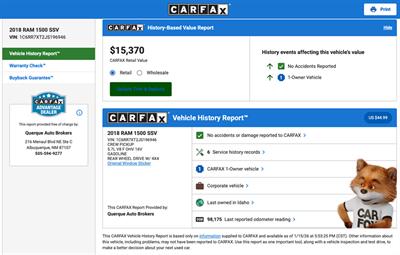 2018 RAM Ram 1500 SSV   - Photo 6 - Albuquerque, NM 87107