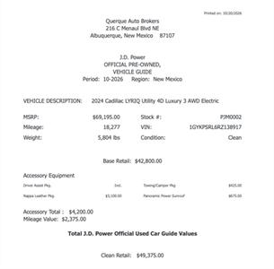 2024 Cadillac LYRIQ Luxury 3 - Photo 2 - Albuquerque, NM 87107
