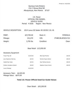 2014 Lexus GS 350 F Sport   - Photo 2 - Albuquerque, NM 87107