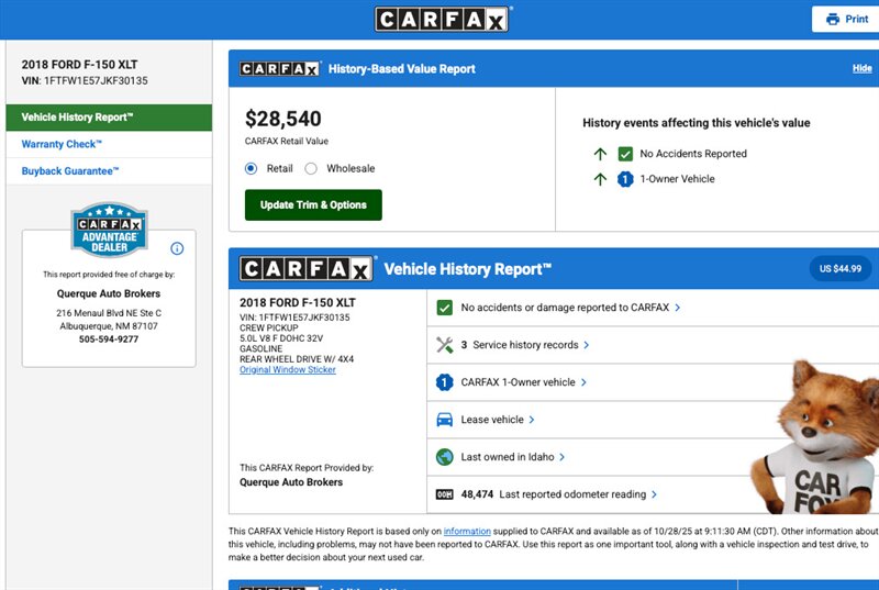 2018 Ford F-150 XLT   - Photo 1 - Albuquerque, NM 87107