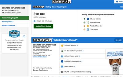 2016 Ford Explorer Police Interceptor Utilit   - Photo 2 - Albuquerque, NM 87107