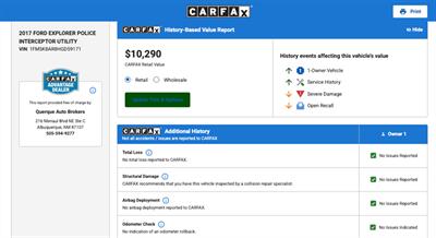 2017 Ford Explorer Police Interceptor Utilit   - Photo 2 - Albuquerque, NM 87107