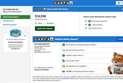 2013 RAM Ram 2500 SLT   - Photo 6 - Albuquerque, NM 87107