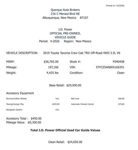 2019 Toyota Tacoma TRD Off-Road - Photo 6 - Albuquerque, NM 87107