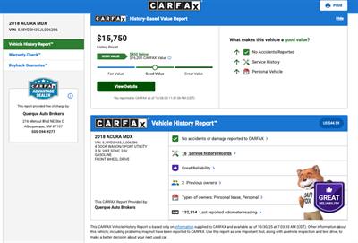 2018 Acura MDX Utility 3.5L V6 - Photo 6 - Albuquerque, NM 87107