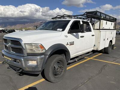 2016 Dodge Commercial 4500 Crew Cab Electrician Box Truck 4x4  