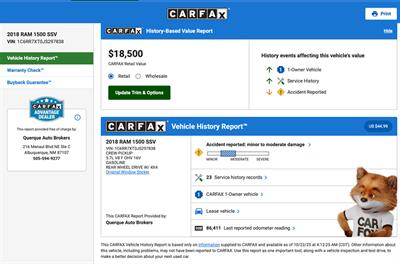 2018 RAM Ram 1500 SSV   - Photo 6 - Albuquerque, NM 87107