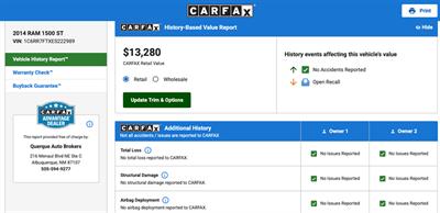 2014 RAM Ram 1500 Tradesman   - Photo 6 - Albuquerque, NM 87107