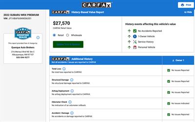 2022 Subaru WRX Premium   - Photo 5 - Albuquerque, NM 87107