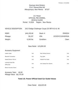 2013 Dodge Challenger SRT8 392 - Photo 2 - Albuquerque, NM 87107