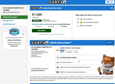 2015 Subaru Forester 2.5i Touring AWD   - Photo 6 - Albuquerque, NM 87107