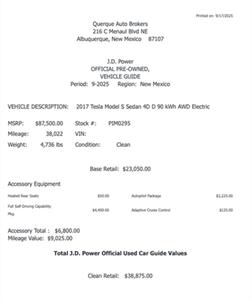 2017 Tesla Model S 60D   - Photo 2 - Albuquerque, NM 87107