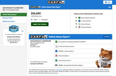 2023 Rivian R1T Adventure Quad Motor AWD   - Photo 10 - Albuquerque, NM 87107