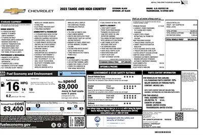 2023 Chevrolet Tahoe High Country   - Photo 3 - Albuquerque, NM 87107