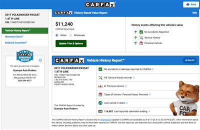 2017 Volkswagen Passat 1.8T R-Line   - Photo 2 - Albuquerque, NM 87107