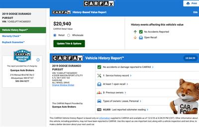 2019 Dodge Durango Pursuit   - Photo 2 - Albuquerque, NM 87107