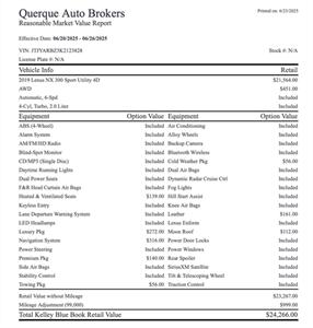 2019 Lexus NX 300 2.0L Turbo AWD   - Photo 2 - Albuquerque, NM 87107