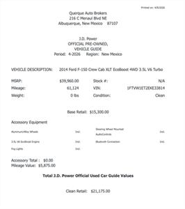 2014 Ford F-150 XL   - Photo 6 - Albuquerque, NM 87107