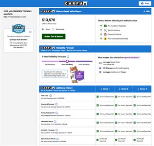 2019 Volkswagen Tiguan S 4Motion   - Photo 5 - Albuquerque, NM 87107