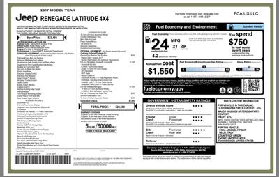 2017 Jeep Renegade Latitude   - Photo 4 - Albuquerque, NM 87110