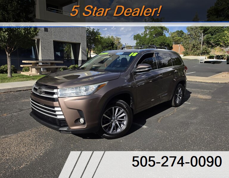 2018 Toyota Highlander XLE   - Photo 1 - Albuquerque, NM 87110