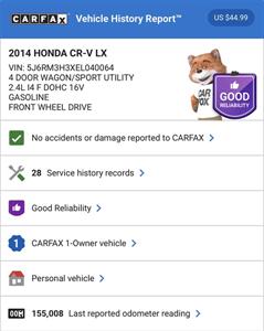 2014 Honda CR-V LX   - Photo 2 - Albuquerque, NM 87110