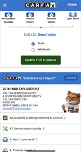 2016 Ford Explorer XLT   - Photo 16 - Albuquerque, NM 87110