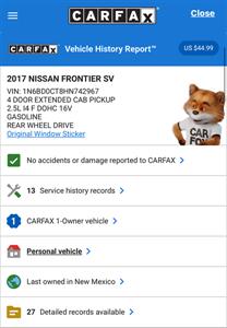 2017 Nissan Frontier SV   - Photo 18 - Albuquerque, NM 87110