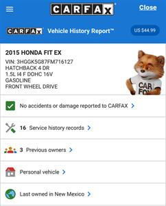 2015 Honda Fit EX   - Photo 21 - Albuquerque, NM 87110