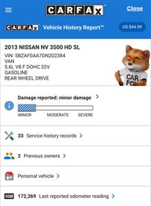 2013 Nissan NV 3500 HD SL   - Photo 3 - Albuquerque, NM 87110