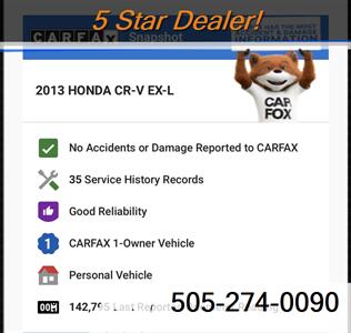 2013 Honda CR-V EX-L   - Photo 2 - Albuquerque, NM 87110