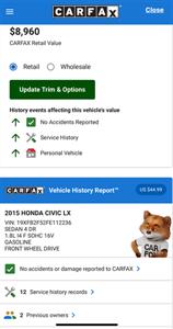 2015 Honda Civic LX   - Photo 22 - Albuquerque, NM 87110