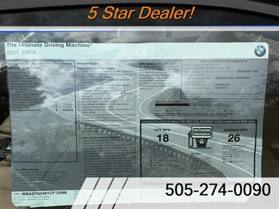 2001 BMW 5 Series 530i   - Photo 18 - Albuquerque, NM 87110