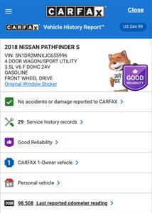2018 Nissan Pathfinder S   - Photo 2 - Albuquerque, NM 87110