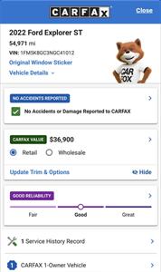 2022 Ford Explorer ST   - Photo 2 - Albuquerque, NM 87110