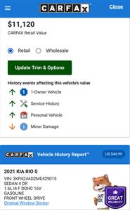 2021 Kia Rio S   - Photo 2 - Albuquerque, NM 87110