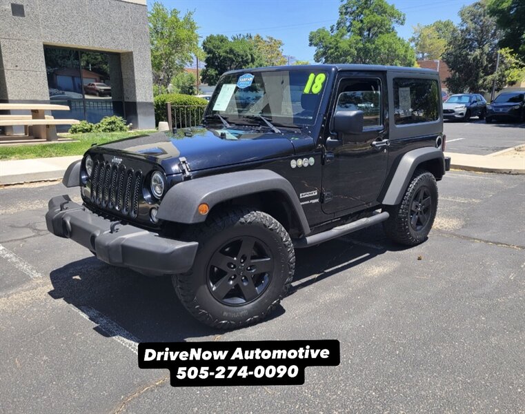 2018 Jeep Wrangler JK Sport  