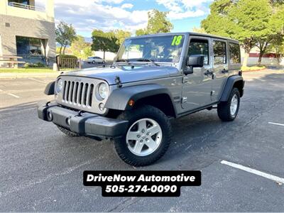 2018 Jeep Wrangler JK Unlimited Sport S   - Photo 1 - Albuquerque, NM 87110