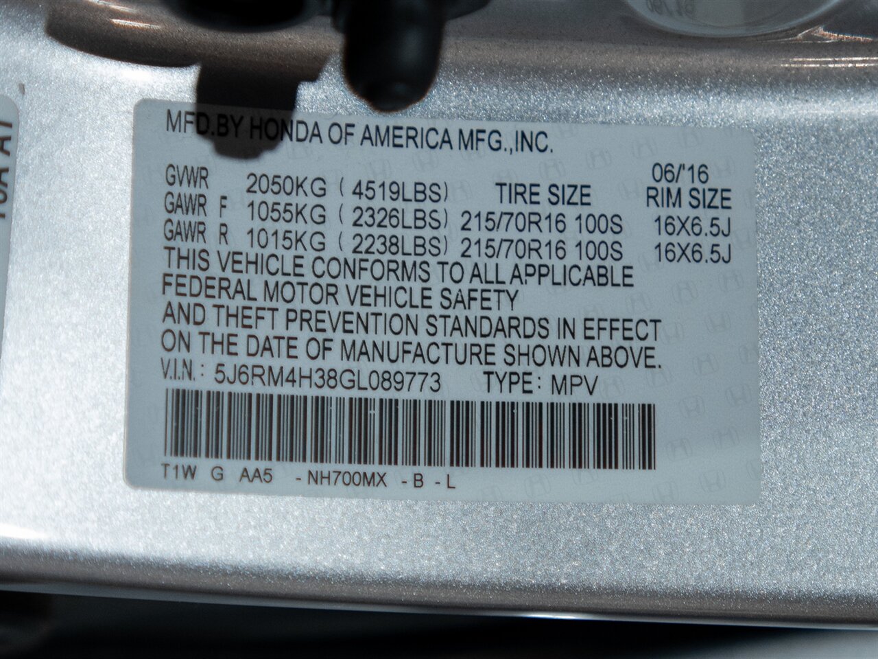 2016 Honda CR-V LX - Photo 42 - Peoria, IL 61615