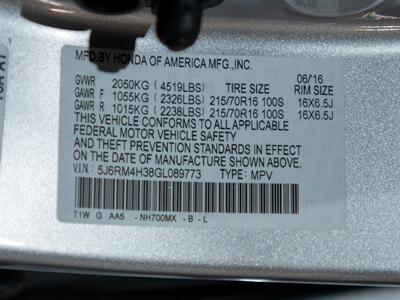 2016 Honda CR-V LX - Photo 42 - Peoria, IL 61615