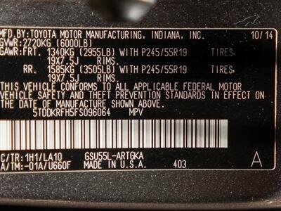 2015 Toyota Highlander Limited   - Photo 51 - Peoria, IL 61615